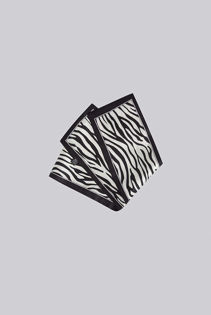 Santana Zebra Print Scarf - Image 4