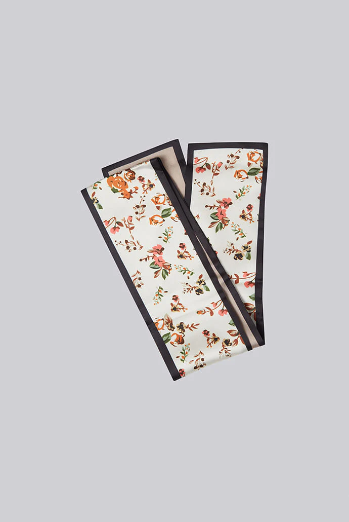 Virginia Floral Narrow Scarf - Image 4