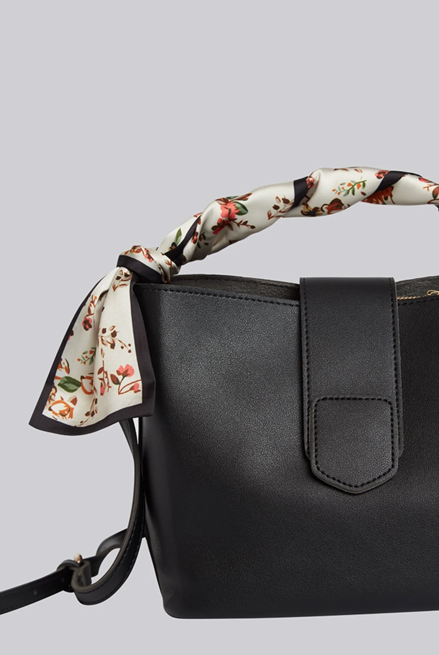 Virginia Floral Narrow Scarf - Image 6
