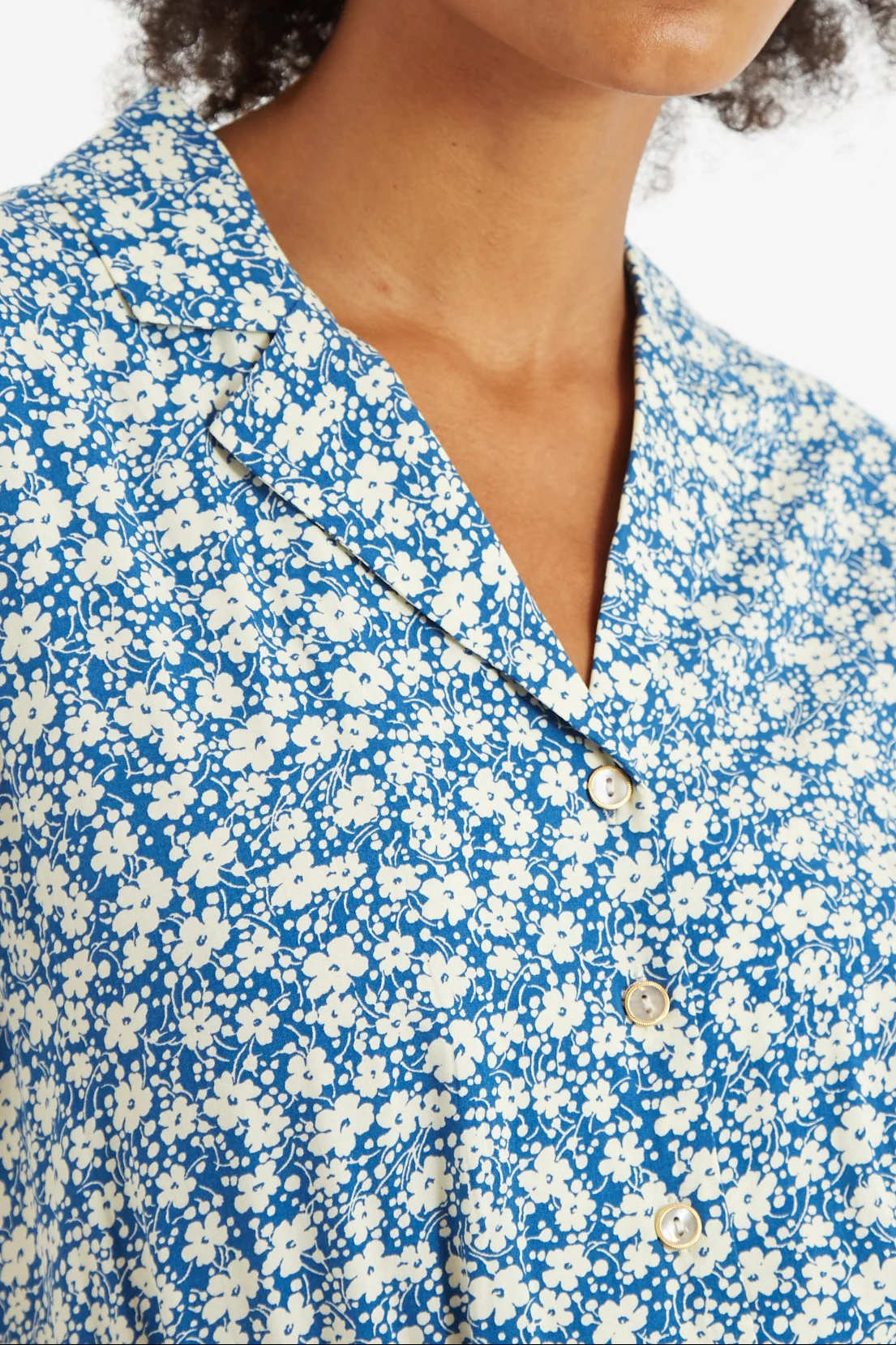 Mafalda Periwinkle Cropped Jumpsuit - Image 4