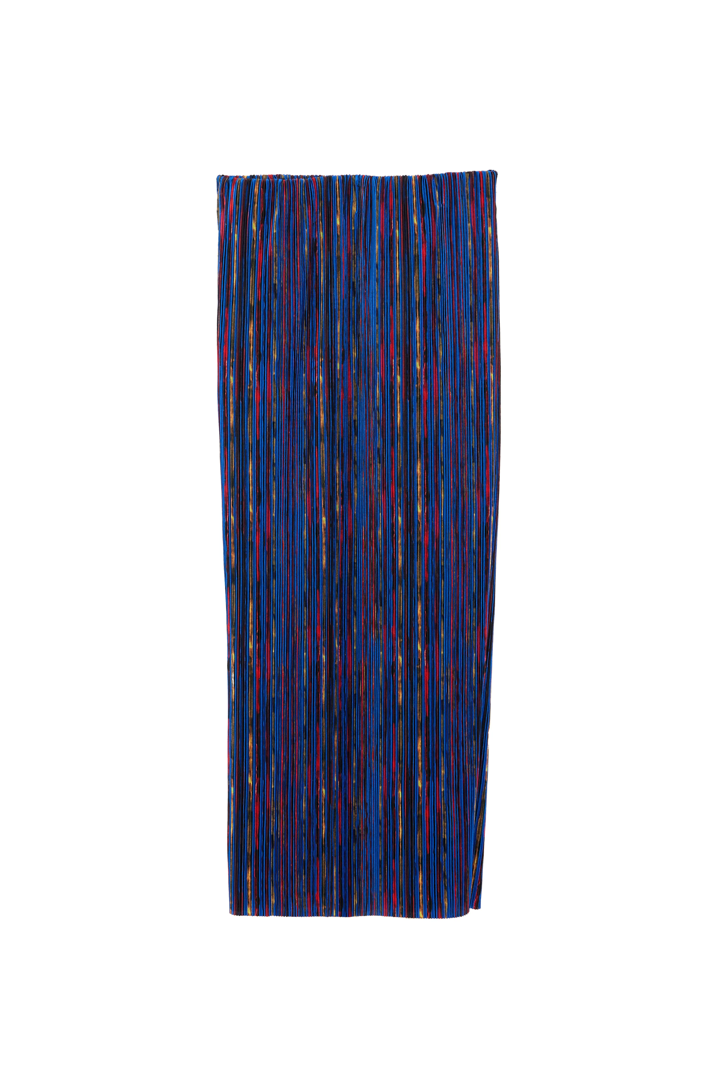 Maylis Abstract Print Pleat Midi Skirt - Image 7