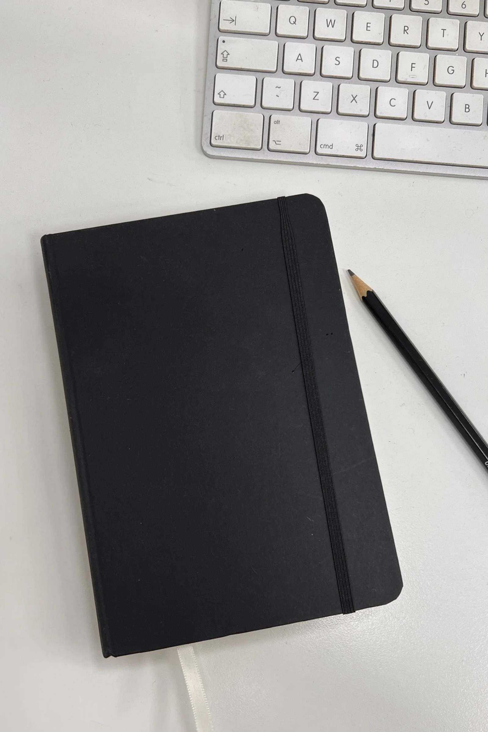 Medium Black Notebook