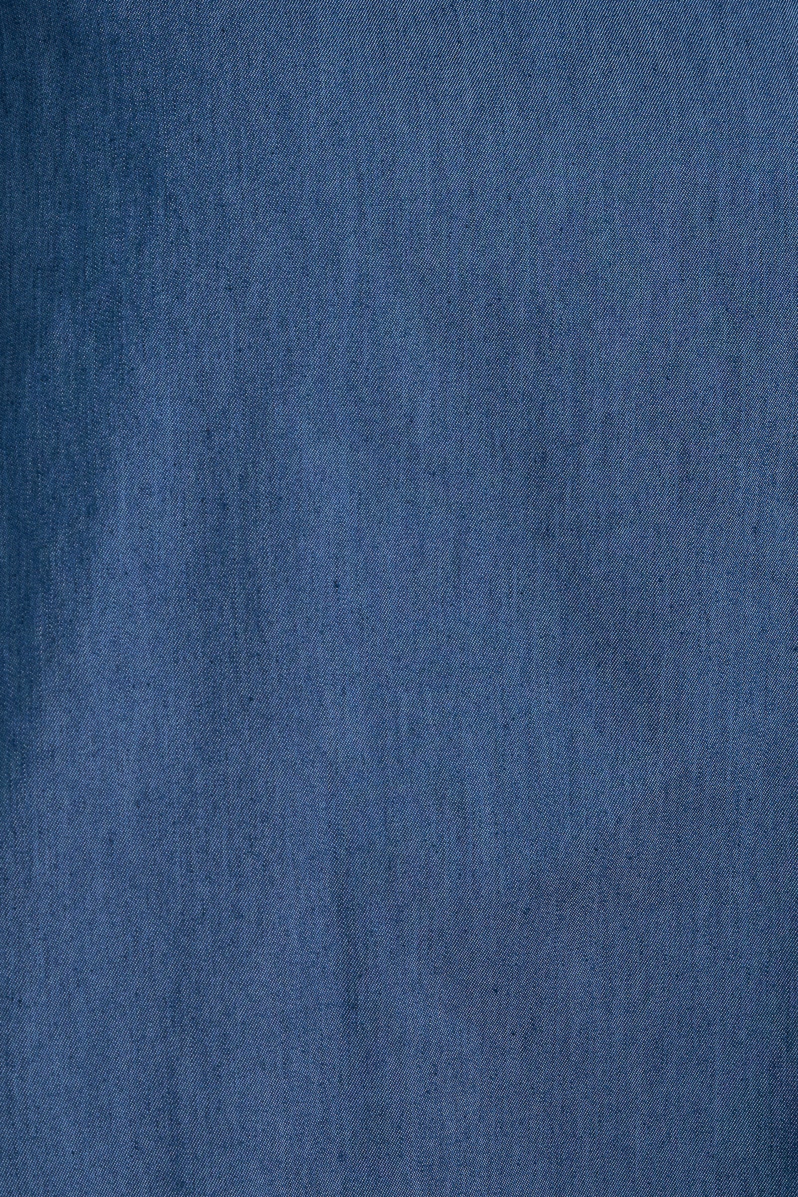 Melly Chambray Throw On Mini Dress - Image 6