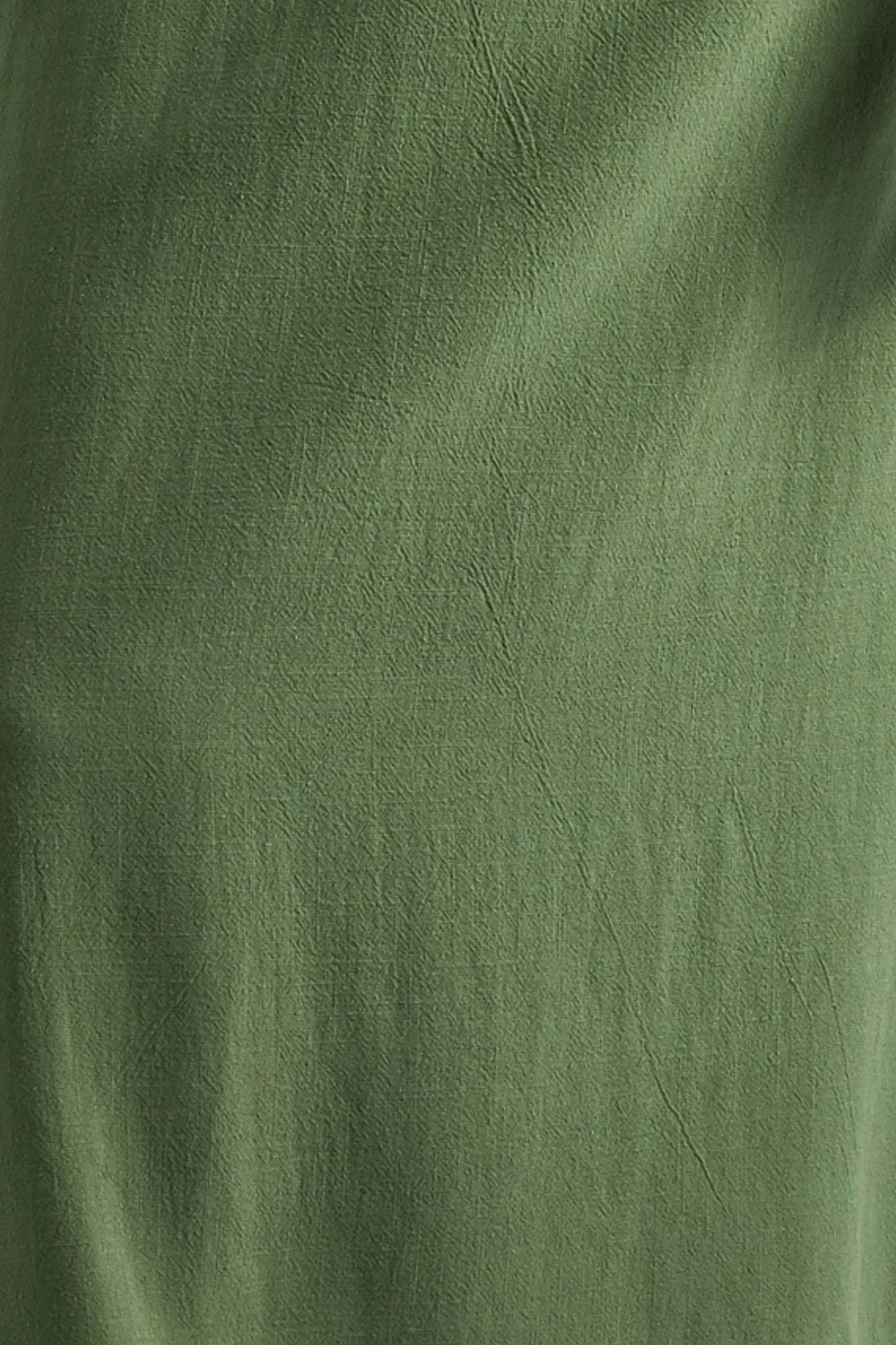 Mira Linen Mix Top - Green - Image 6