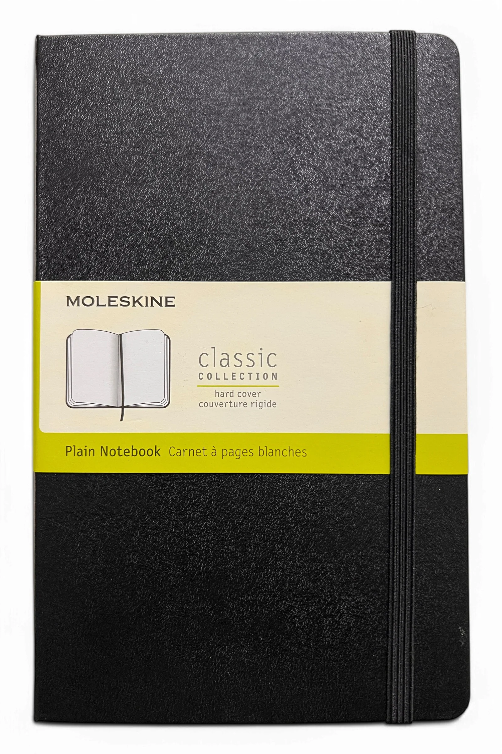 Moleskine Large Plain Notebook - Black