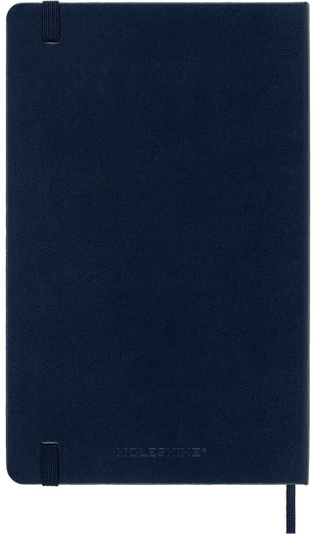 Moleskine Pocket Ruled Notebook Hard Cover - Navy - Image 5
