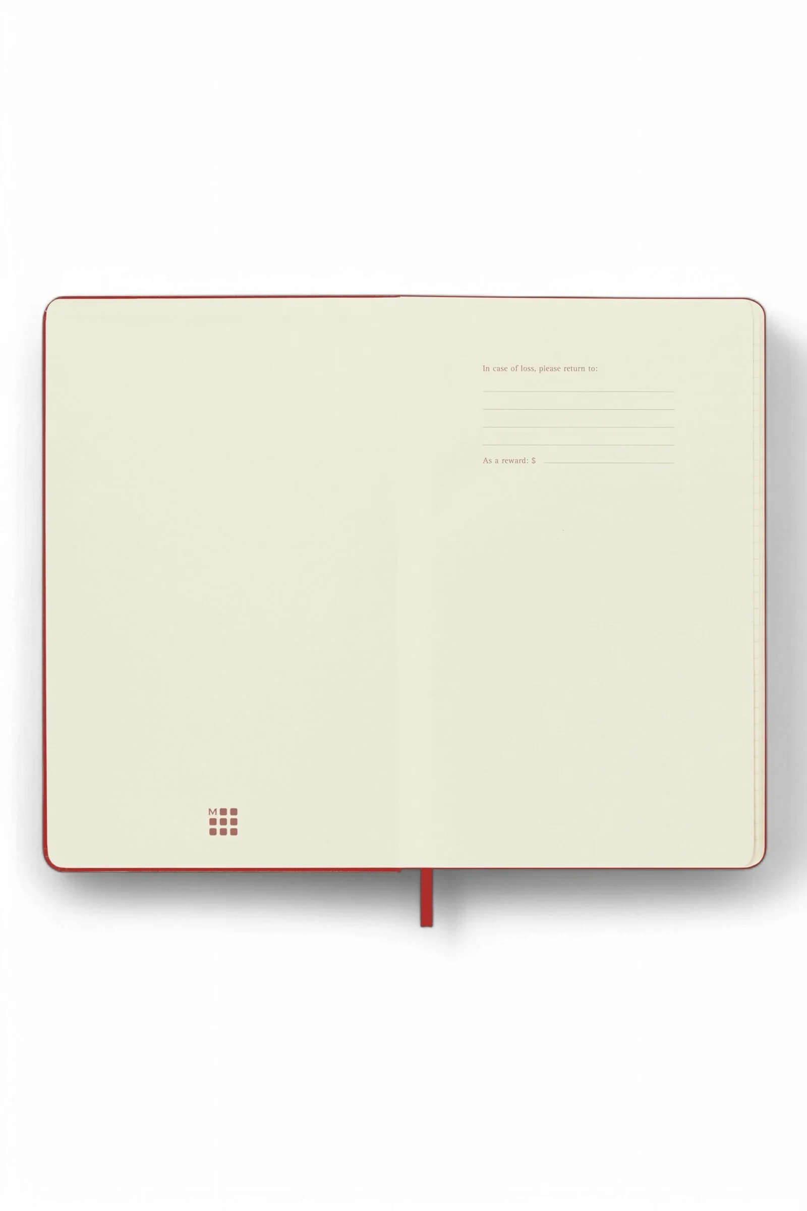 Moleskine Pocket Ruled Notebook - Red - Image 2