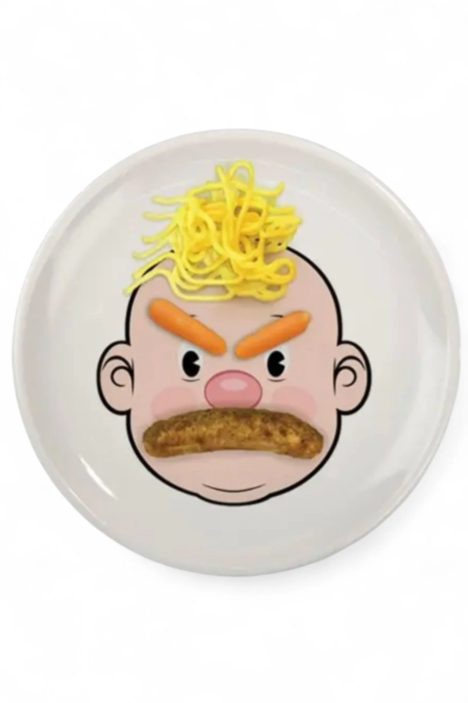 Mr Man Food Face Plate - Image 3