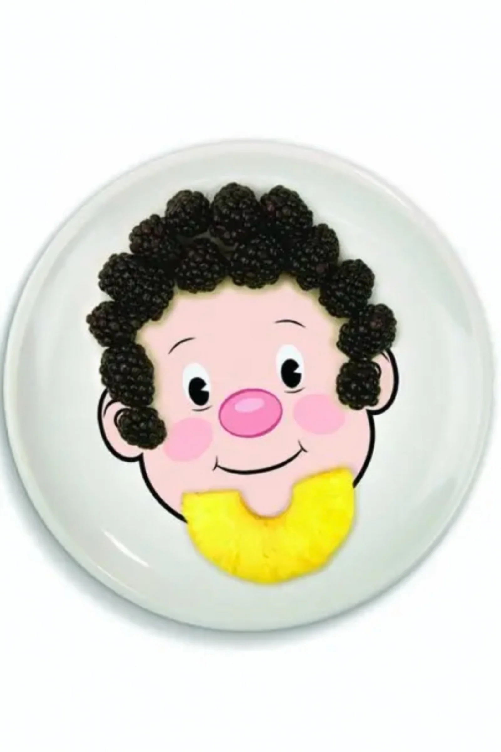 Mr Man Food Face Plate - Image 4