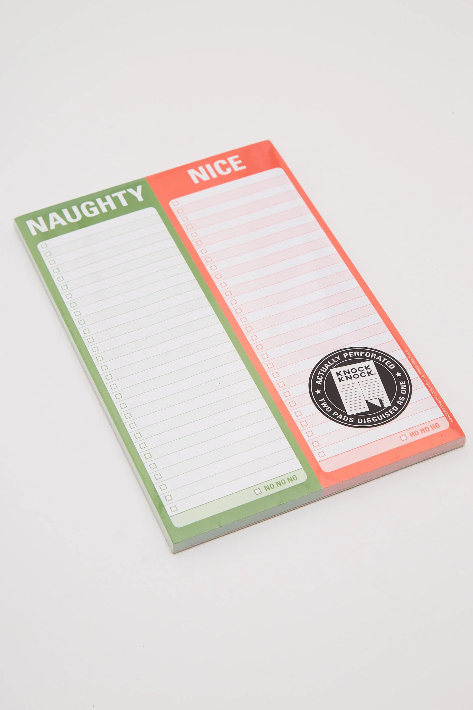 Naughty or Nice Note Pad - Image 3