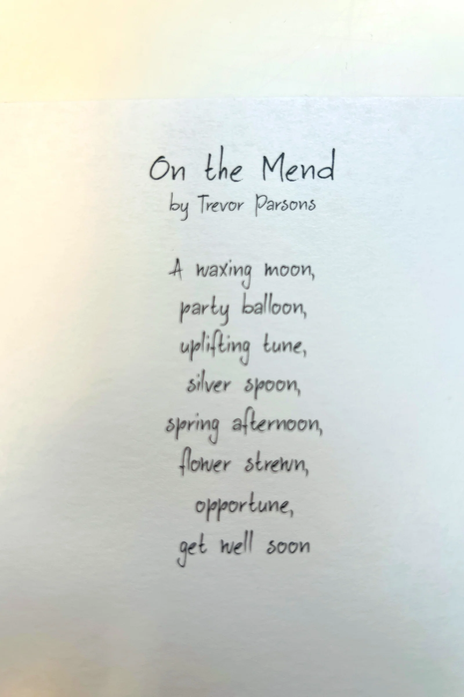 On The Mend Get Well Soon Card - Image 2