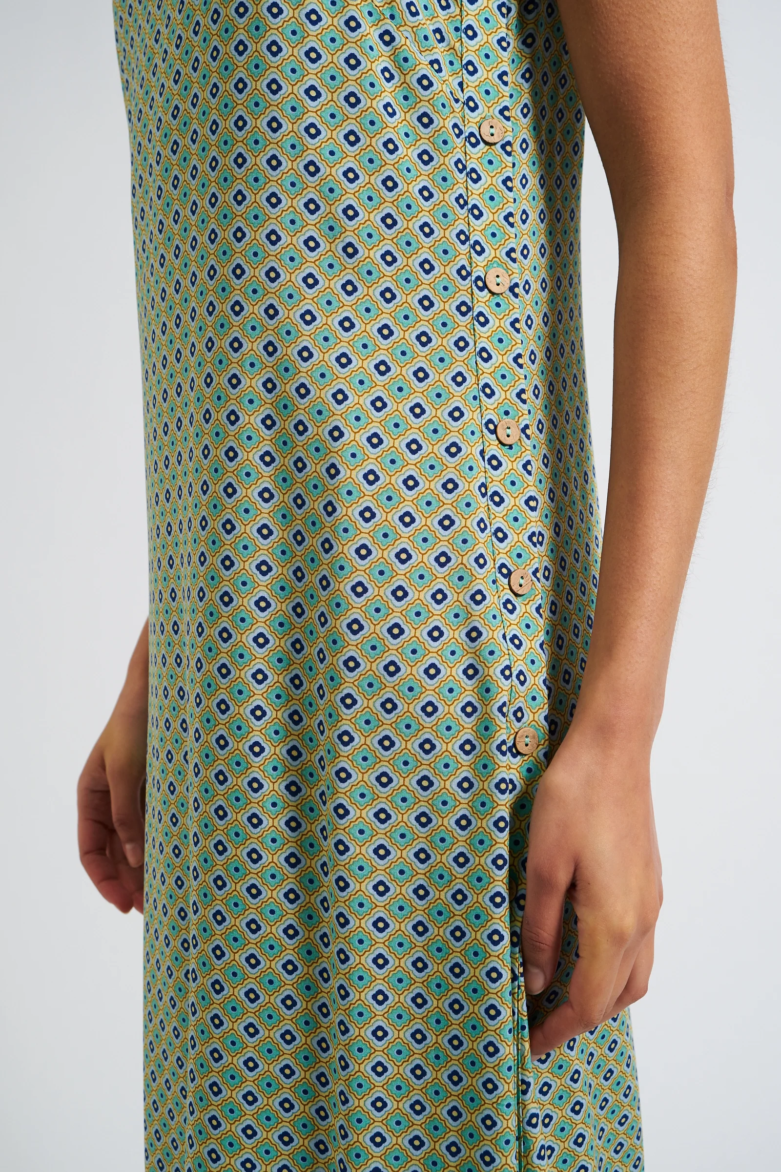 Orinda Tangiers Print Midaxi Sundress - Image 4
