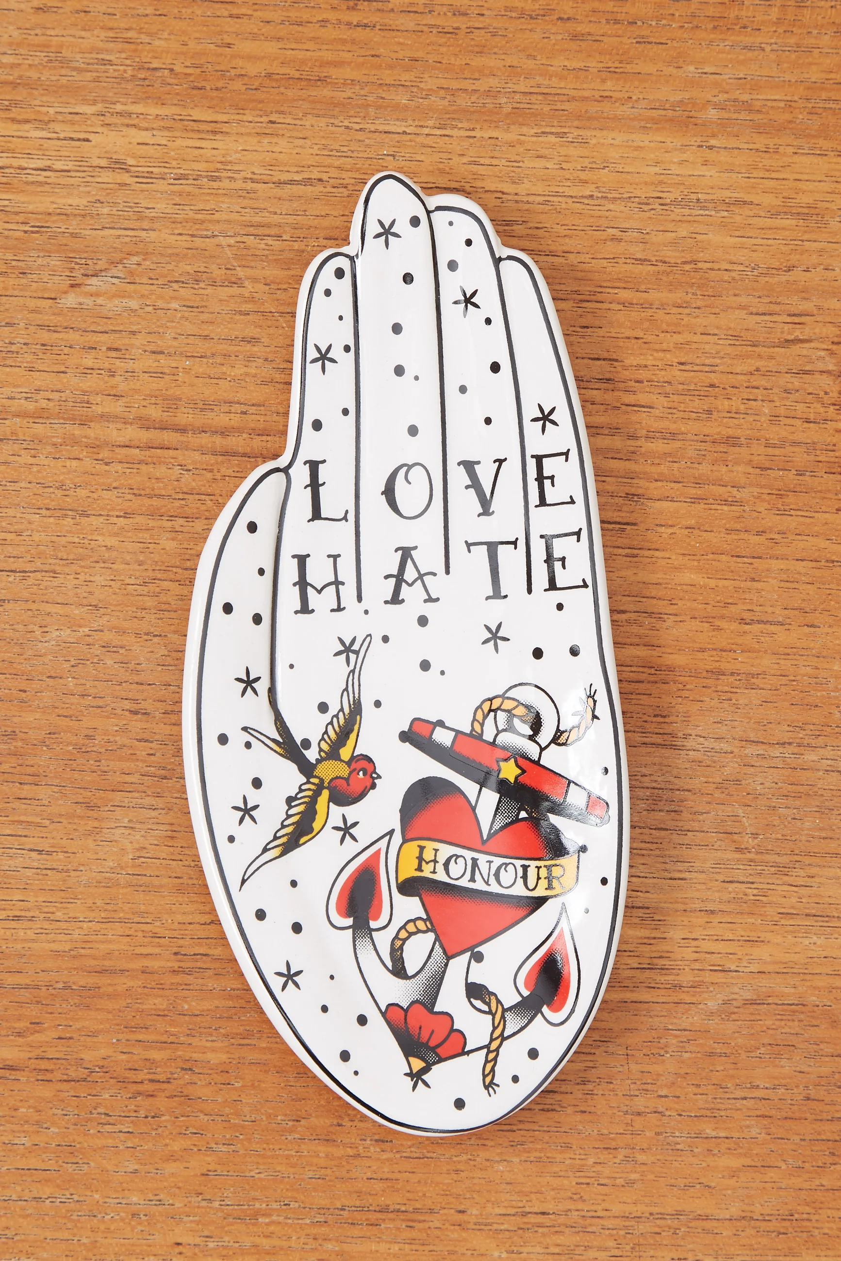 Palmistry Trinket Tray Love Hate - Image 2