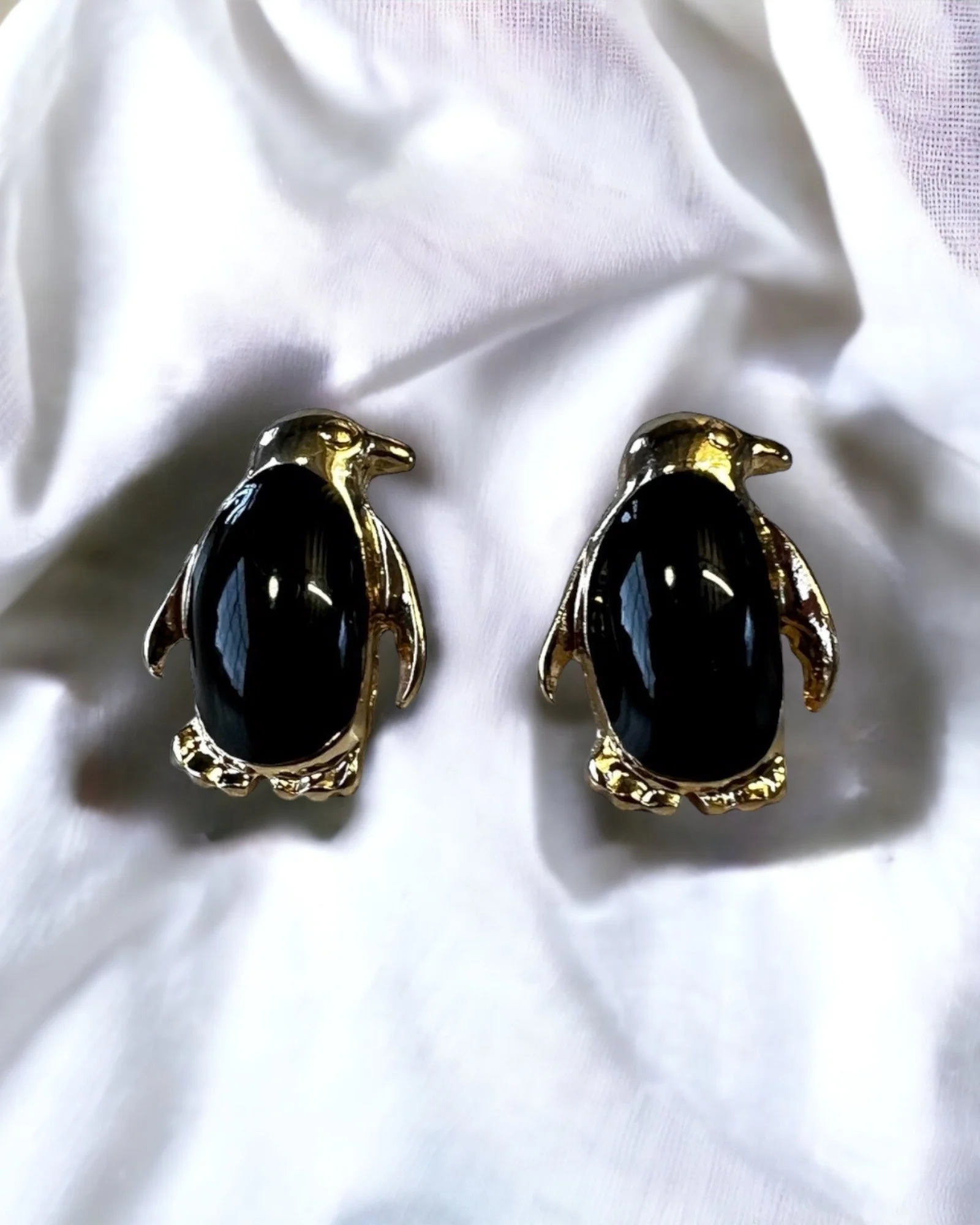 Penguin Stud Earrings - Image 3