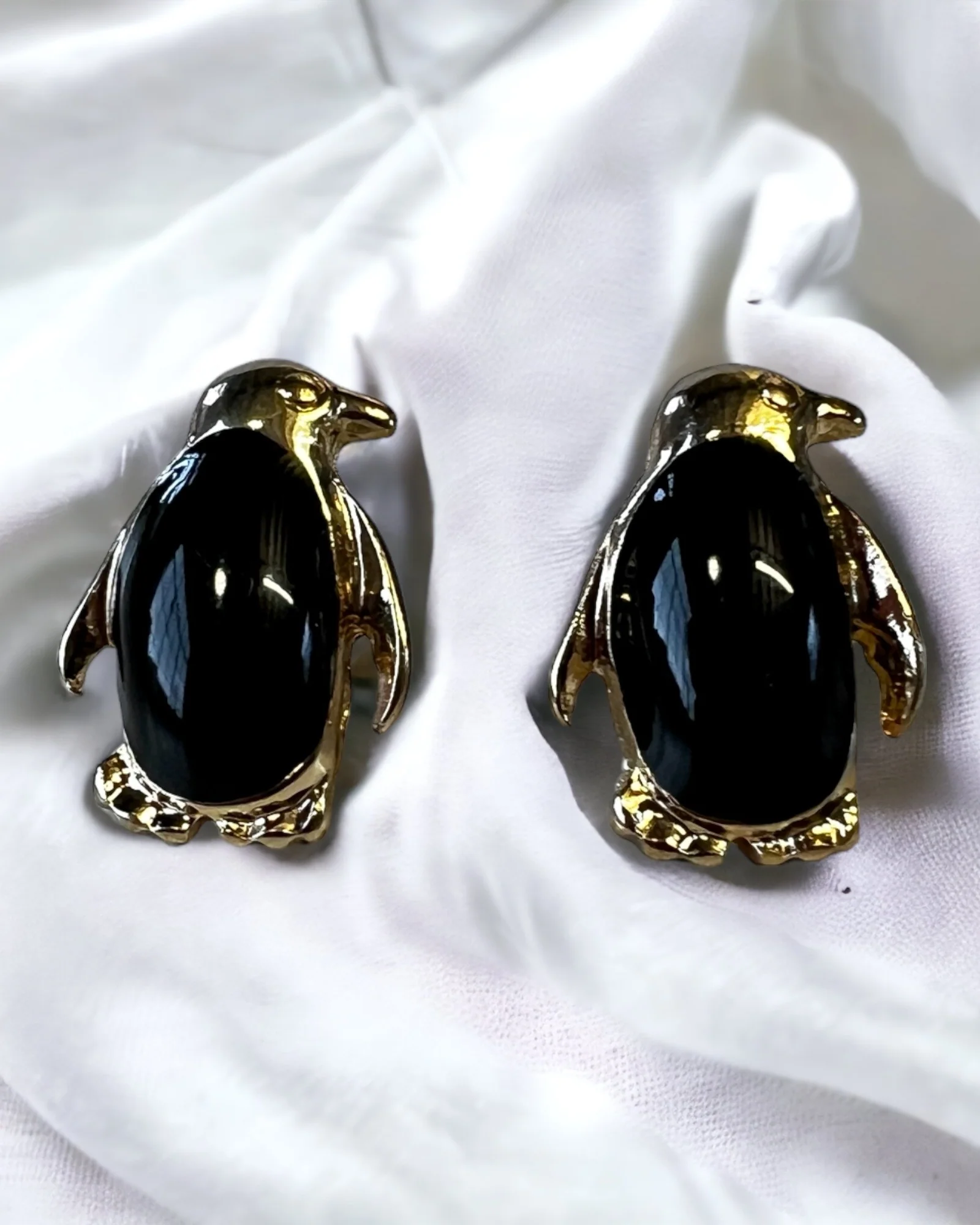 Penguin Stud Earrings - Image 4