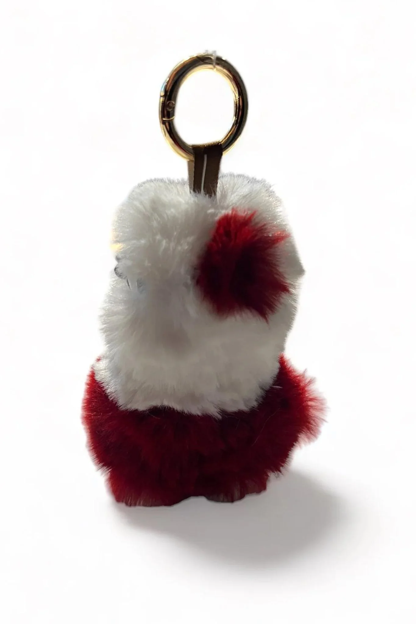 Pio Llama Keyring Holder in Burgundy - Image 3