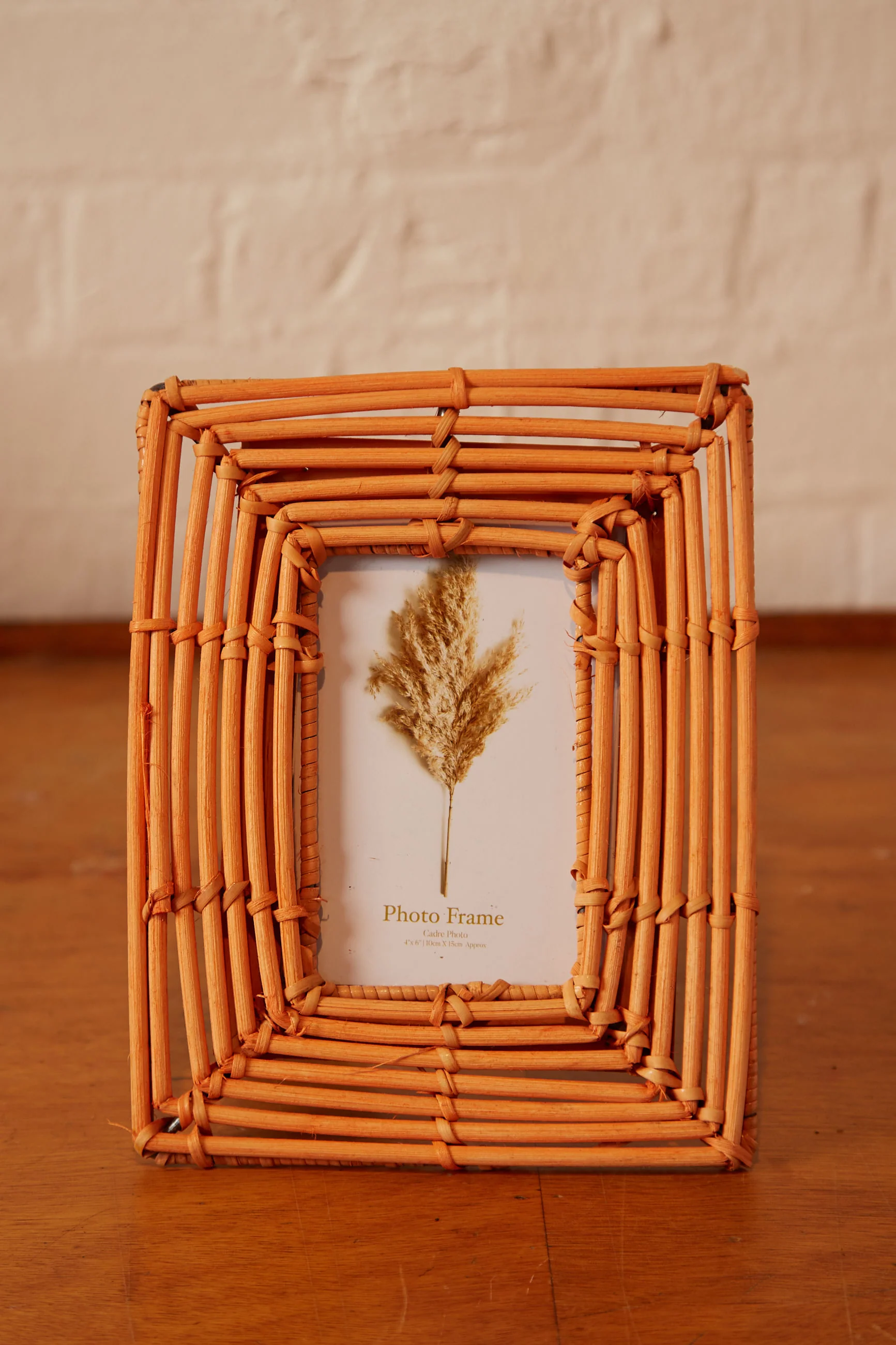 Rattan Weave Photo Frame 4X6 - Image 3