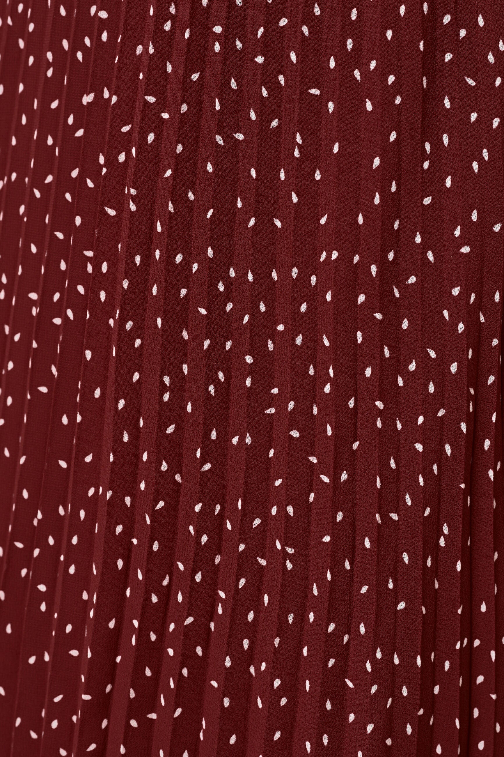 Huxley Raindrop Jersey Top Printed Circle Skirt Maxi Dress - Red - Image 5