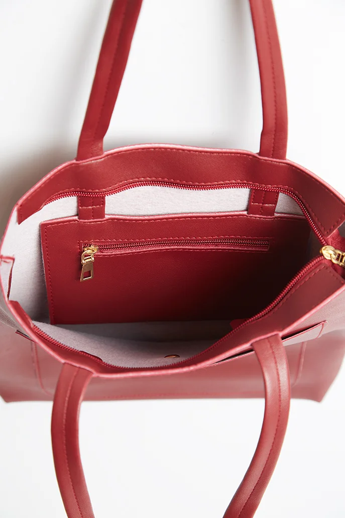 Rusty Red Tote Bag - Image 3