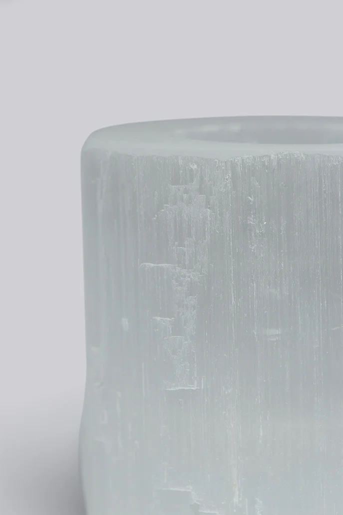 Selenite Heart Tea Holder - Image 5