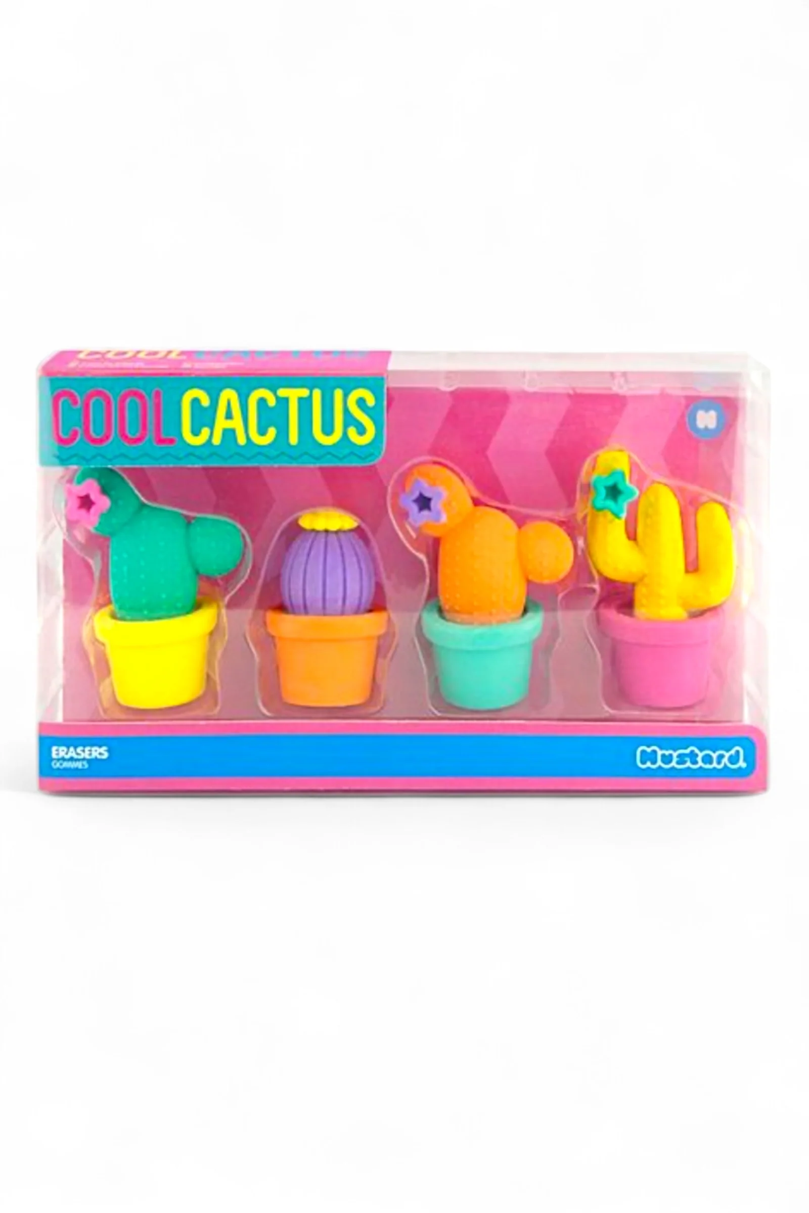 Set Of 4 Cactus Erasers - Image 2
