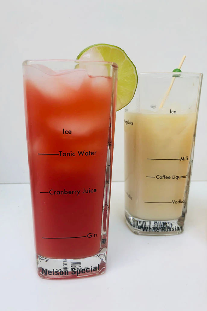 Set Of 4 Tall Bartending Glasses - Image 3