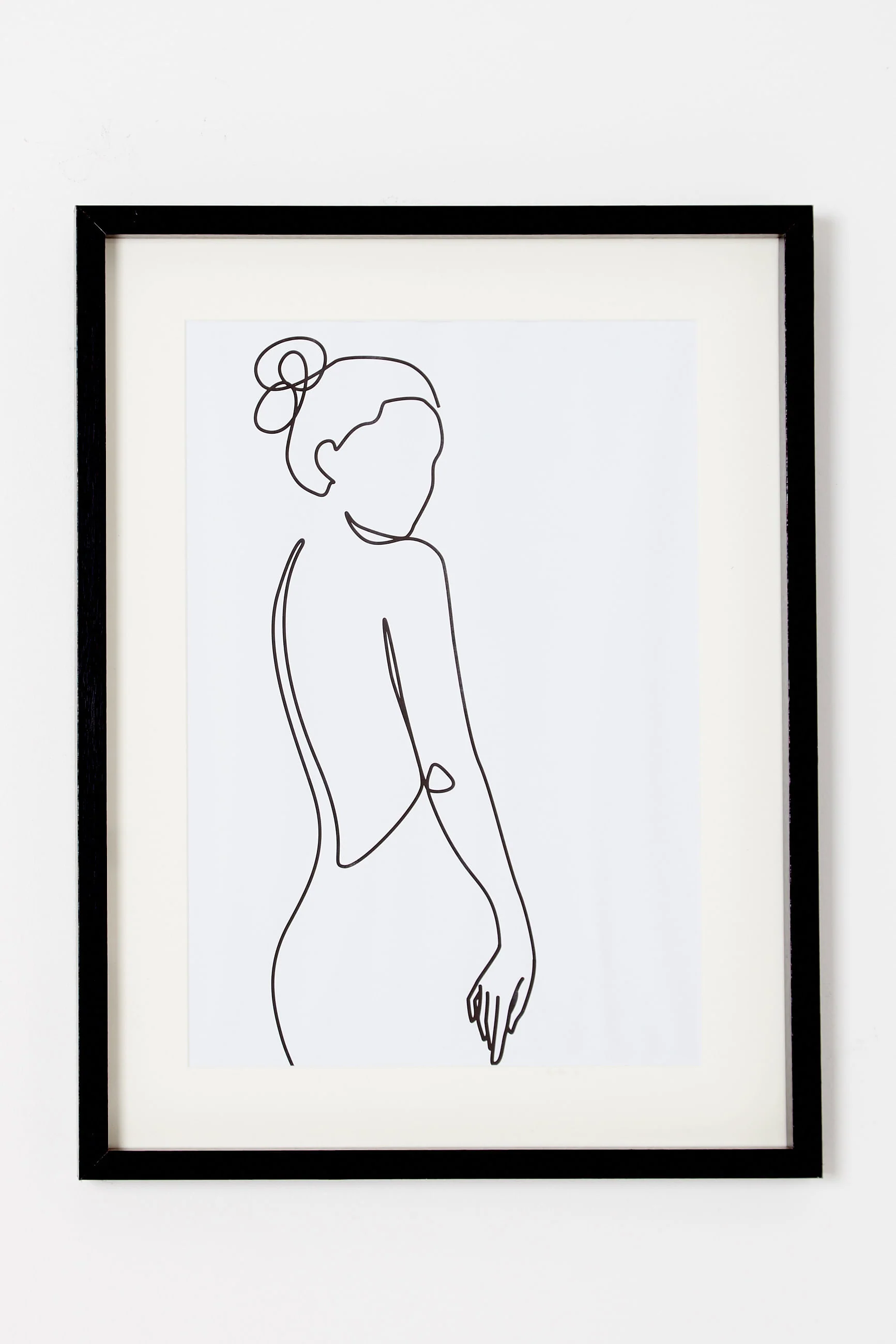 Standing Woman Framed Wall Art - Image 2