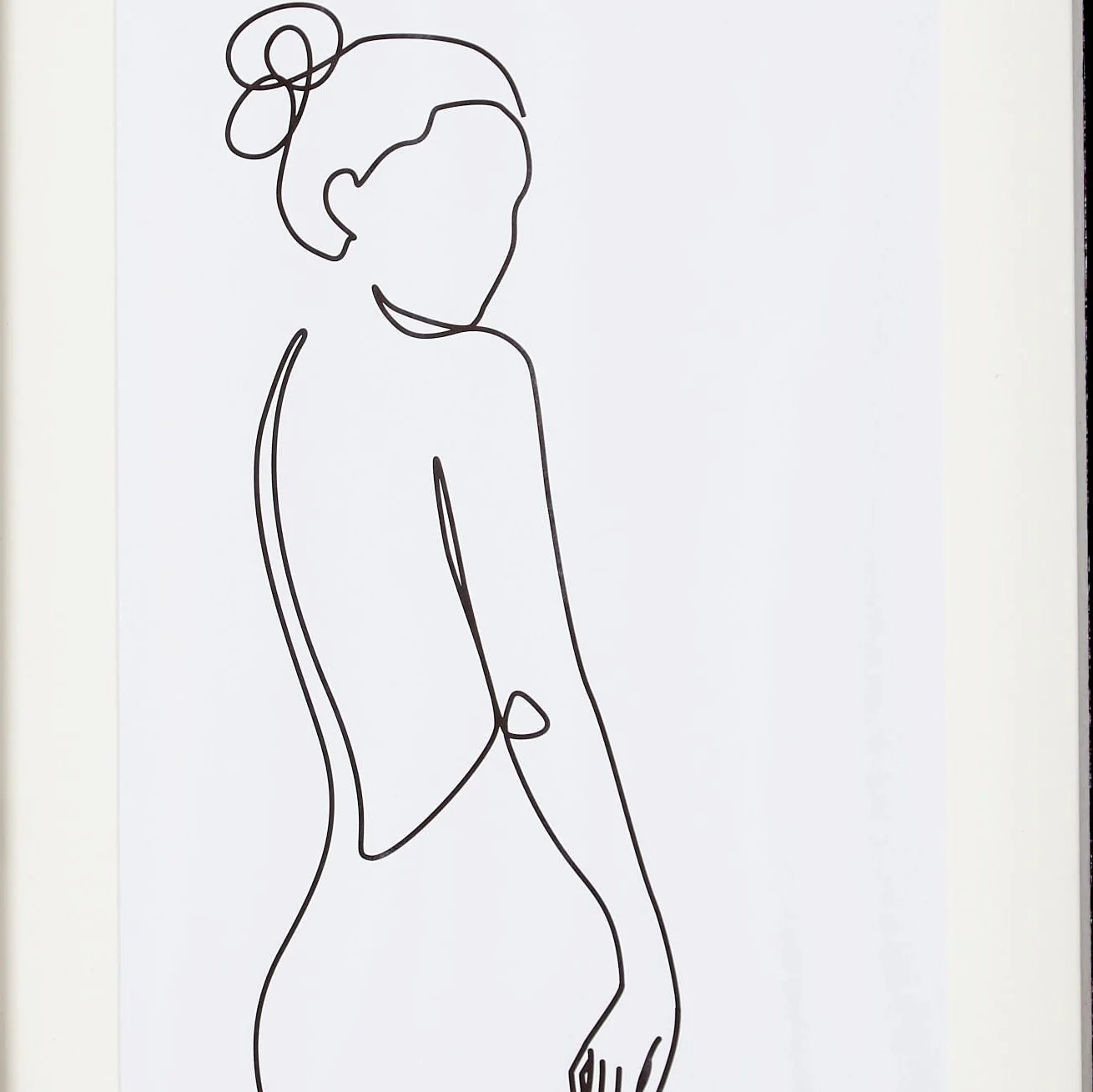 Standing Woman Framed Wall Art - Image 5