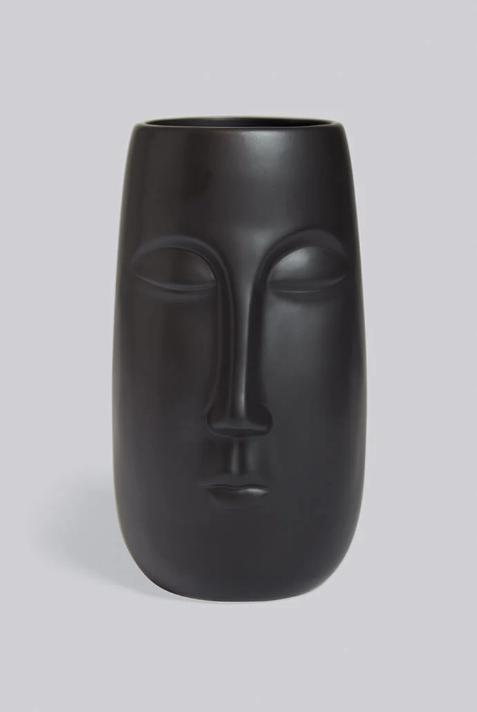 Tall Pagan Vase Black - Image 2