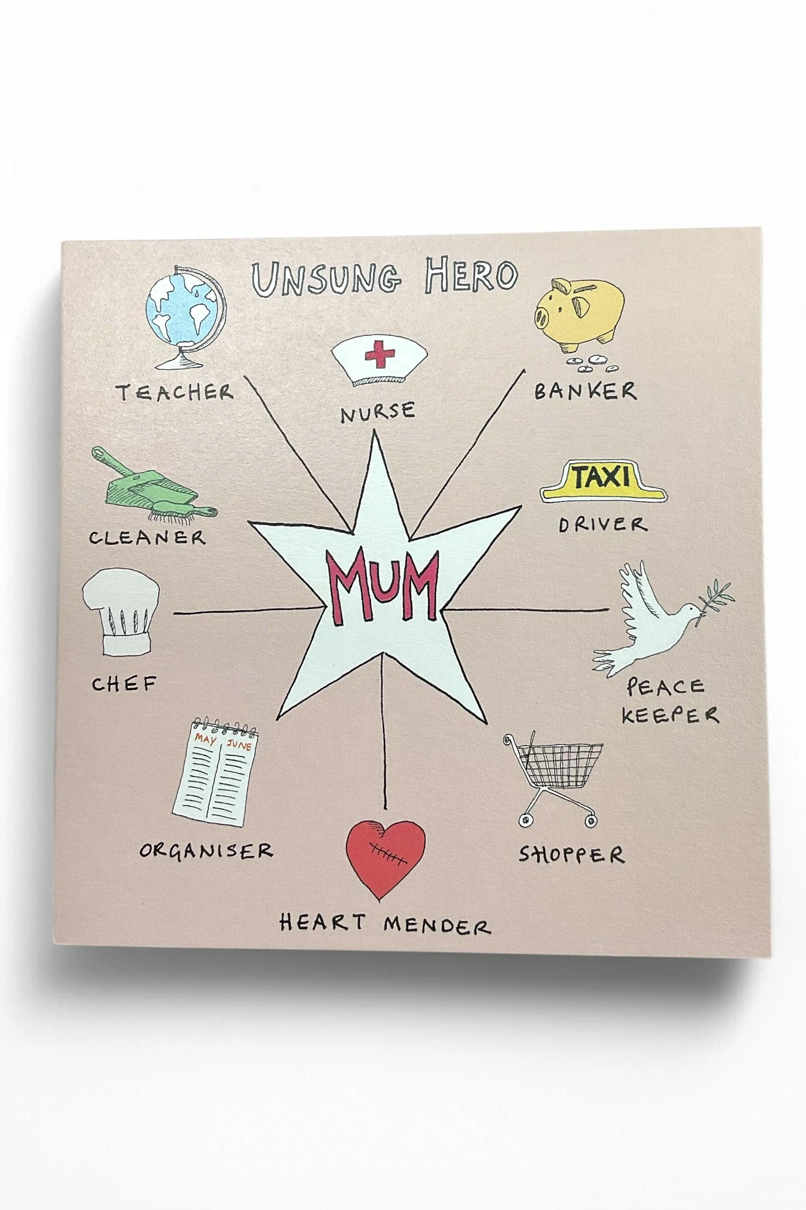 Unsung Hero Mum Card