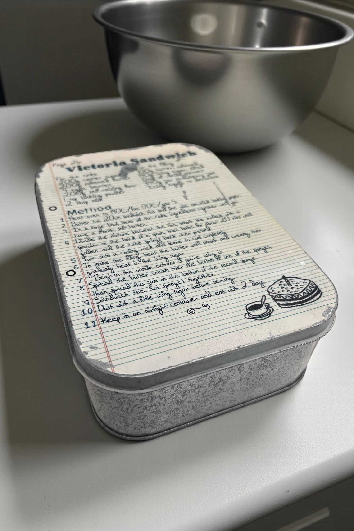 Vintage Style Tin